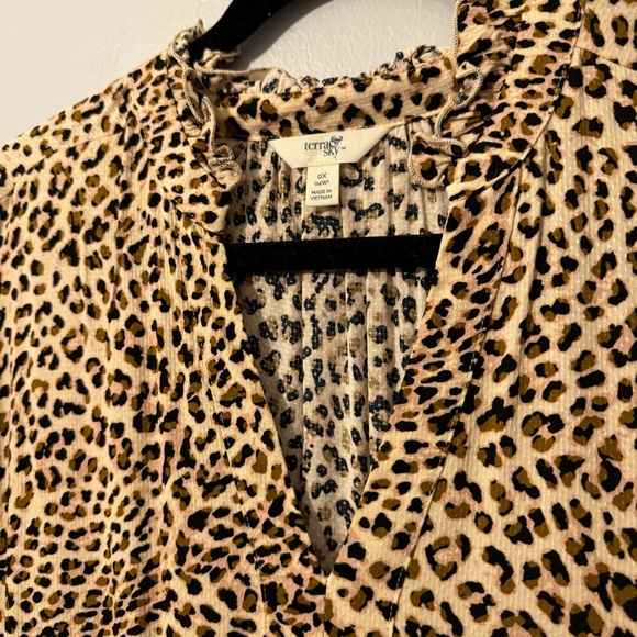Terra & Sky | Animal-Print House Dress - Picture 5 of 9